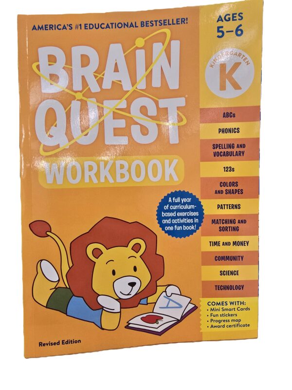 Brain Quest Workbook: Kindergarten